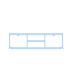 Furniture Tv Stand Tv Console Ikea Byas Tv Unit Line Tracing Svg Vector, Free Vectors File